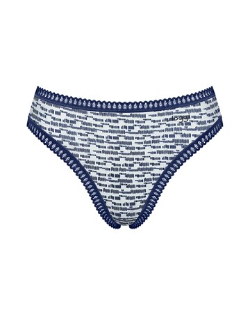Sloggi (3 Pack) Go Crush Tai Knickers Blue Multi