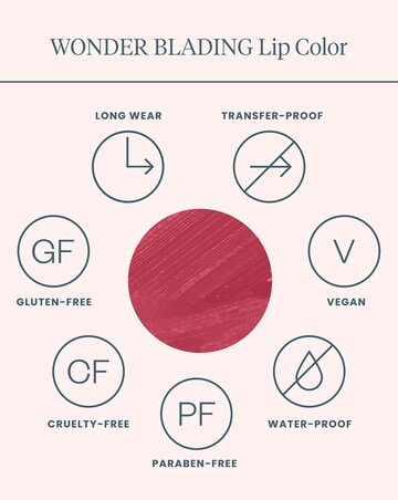 Wonderskin Wonder Blading Lip Stain Kit- Charming