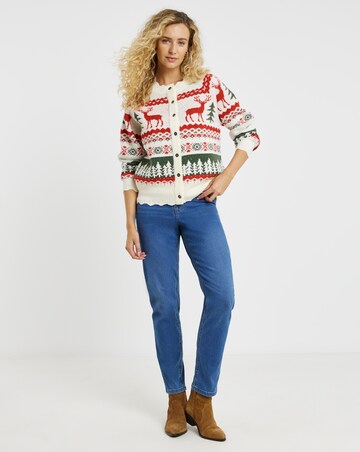 Joe Browns Winter Scenes Fairisle Cardigan