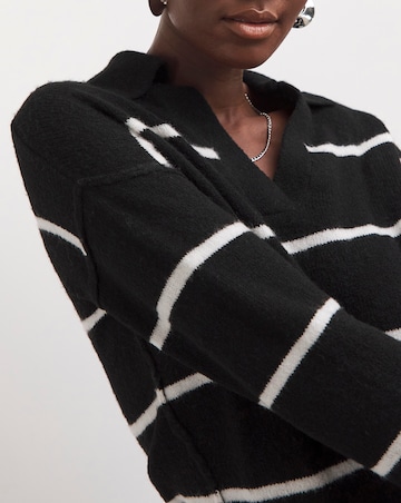 Open Collar Jumper