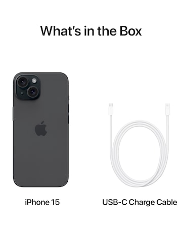 Apple iPhone 15 128GB - Black