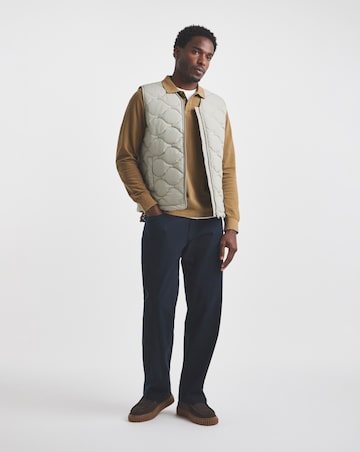 Union Navy Loose Fit Stretch Gabardine Jean