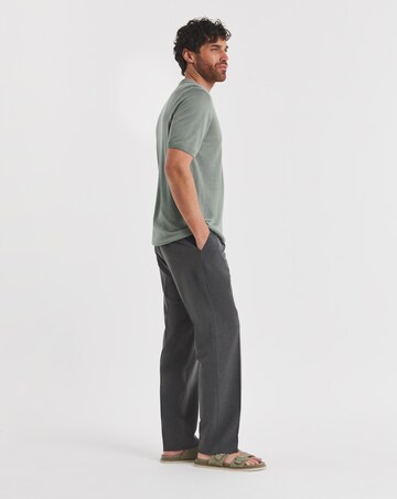 Folio Green Open Neck Knitted Polo