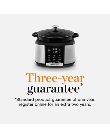 Good Food GF16012 12-in-1 Cast Iron Multi-Cooker