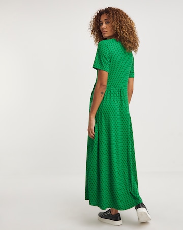 Soft Touch Asymmetric Maxi Dress