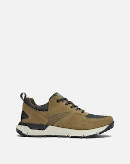Timberland Voyager Park Low Lace Trainer - Olive