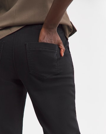 Black Cosy Slim Leg Jeans