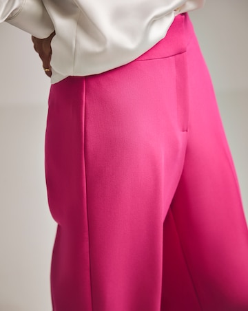 Anthology Magisculpt Wide Leg Crepe Trouser With Deep Wasitband