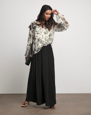 Joanna Hope Ruffle Blouse