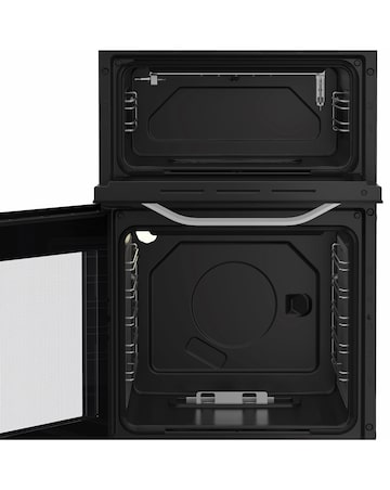 Hotpoint HTG5GCW 50cm Gas Twin Cooker - White