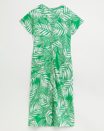 Julipa Linen Mix Jersey Pocket Dress