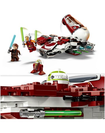 LEGO Star Wars Ahsoka's Jedi Interceptor Building Toy 75401