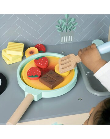 TP Owl & Fox Wooden Pancake Playset