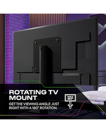 X Rocker Basecamp RGB Single Bed - Black