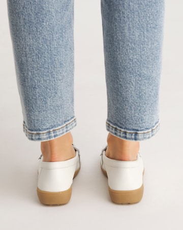 Samara Leather Tassel Detail Loafer Extra Wide EEE Fit