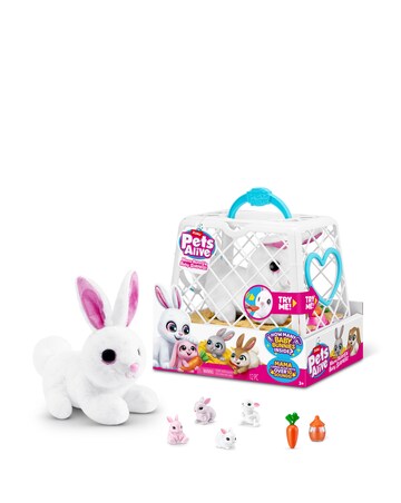 Pets Alive Mama Bunny & Baby Surprise Playset