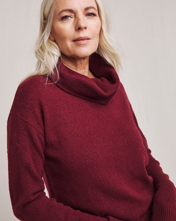 Julipa Soft Wool Roll Neck Co-Ord Jumper