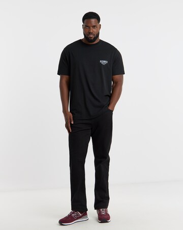 Jack & Jones Bushwich Back Graphic T-Shirt - Black