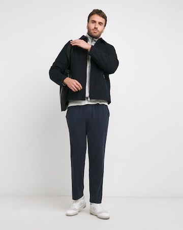 Wool Collar Zip Up Jacket