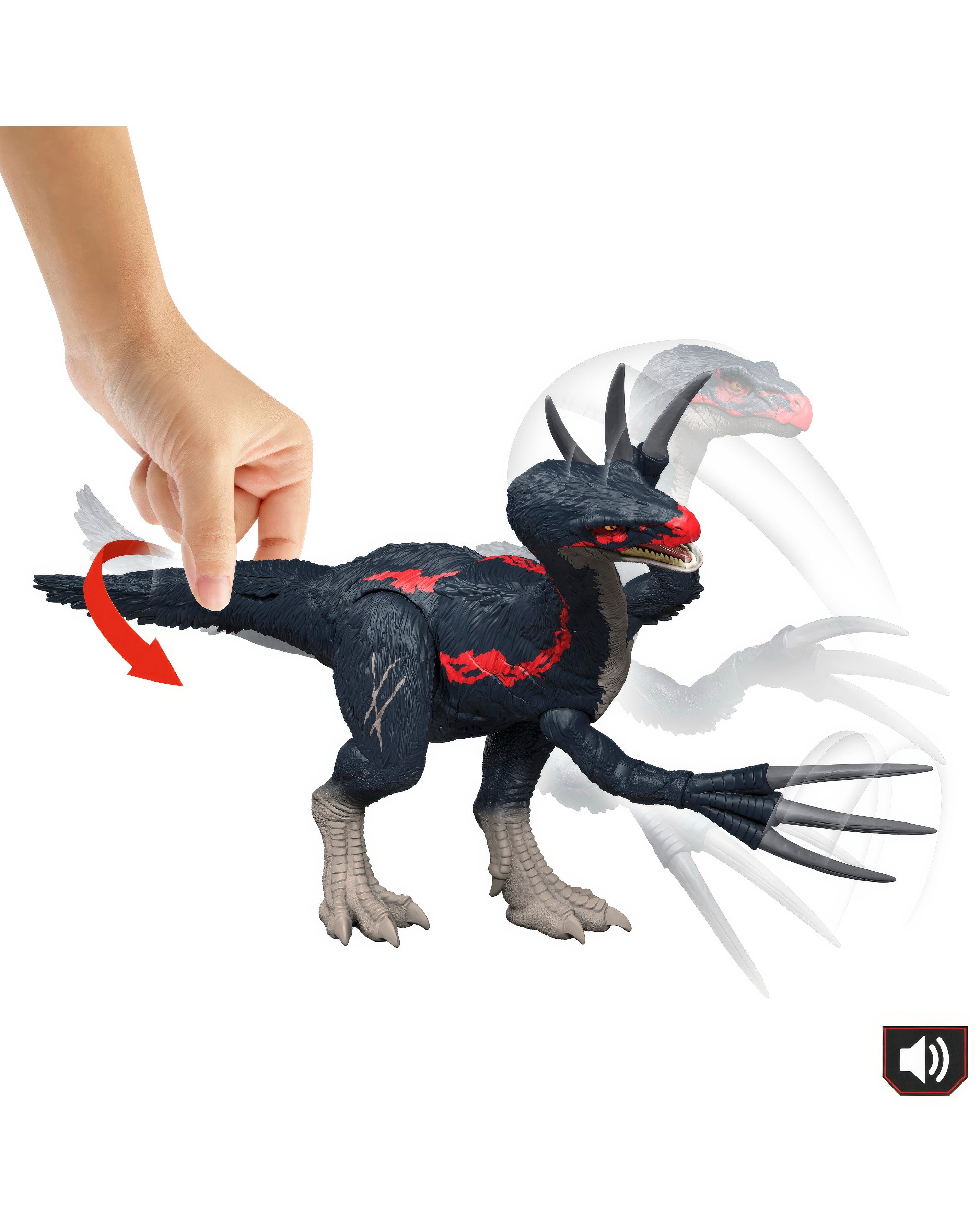 Jurassic World Toys Slash 'N Battle Scorpios Rex Action & Sound