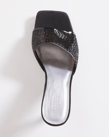 Joanna Hope Diamante Mule Sandal - Extra Wide Fit (EEE)