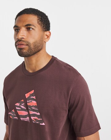 adidas Camo Logo T-Shirt