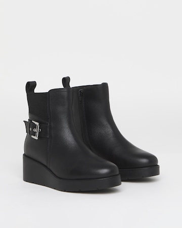 Natalie Wedge Chelsea Boots - Extra Wide Fit (EEE)