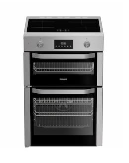 Hotpoint HDE6IDC2X 60cm Electric Double Cooker with Induction Hob Install