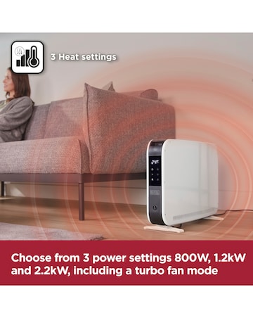 BLACK+DECKER 2.2KW Smart Convection Heater