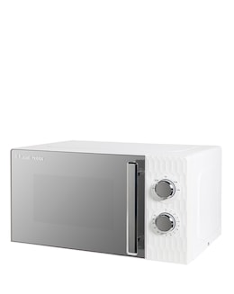 Russell Hobbs RHMM715 17Litre Textured Honeycomb Manual Microwave- White