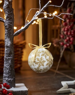 Three Kings Snowflake Baubles