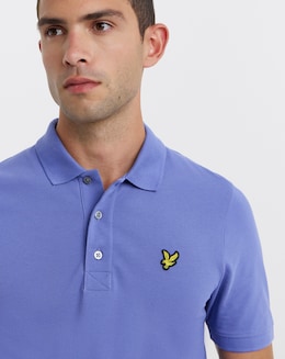 Lyle &amp; Scott Classic Short Sleeve Polo-Blue