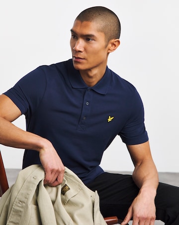 Lyle & Scott Classic Logo Polo - Navy