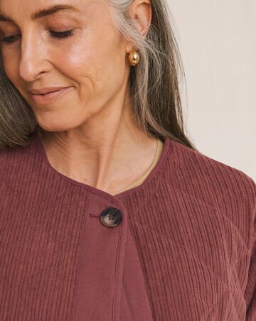 Julipa Cord Quilted Jacket