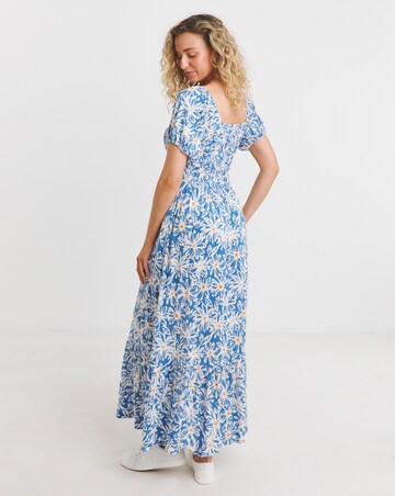 Joe Browns Daisy Day Shirred Jersey Maxi Dress