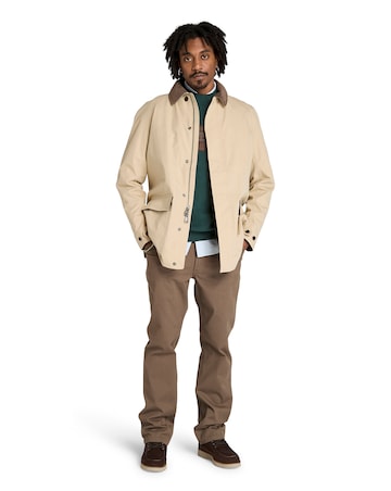 Timberland Waterproof Cotton Jacket - Natural