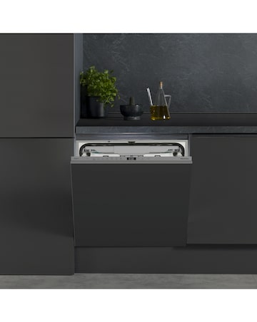 Hisense HV16CUK Fully Integrated Full Size Dishwasher 16 Place Settings Black