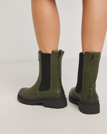 Heavenly Feet Aldina Zip Up Boot Wide E Fit