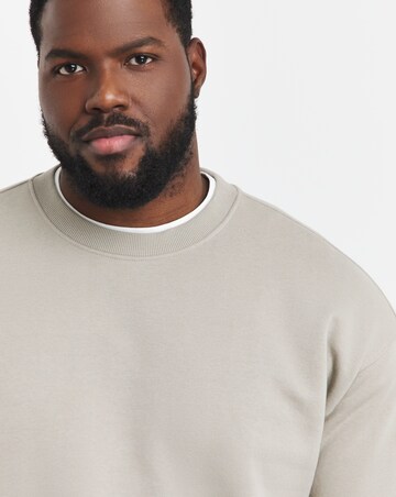 Relaxed Fit Crew Neck Sweatshirt