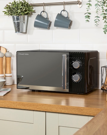 Russell Hobbs RHMM715B Honeycomb Manual Microwave - Black