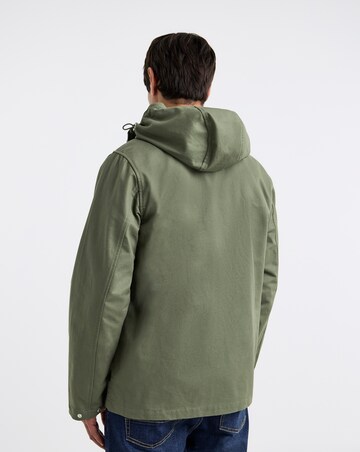 Cotton Peached Hooded Jacket