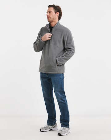 Charcoal 1/4 Zip Fleece