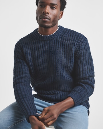 Union Raglan Knitted Crew Neck Jumper