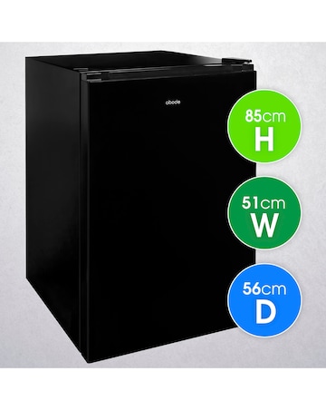 Adobe 50cm Undercounter Larder Fridge - Black