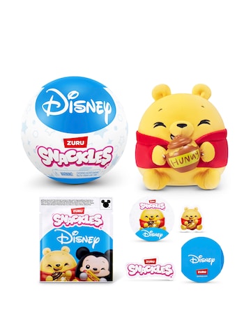 Snackles Disney 5-inch Plush Mystery Capsules Twin Pack
