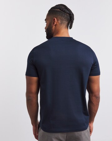 Supima Crew Neck T-Shirt- Navy