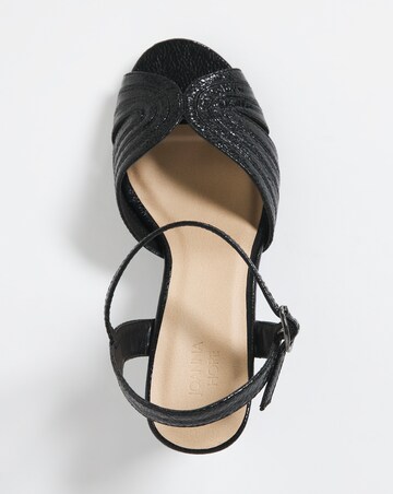 Joanna Hope Peep Toe Occasion Sandal - Extra Wide Fit (EEE)