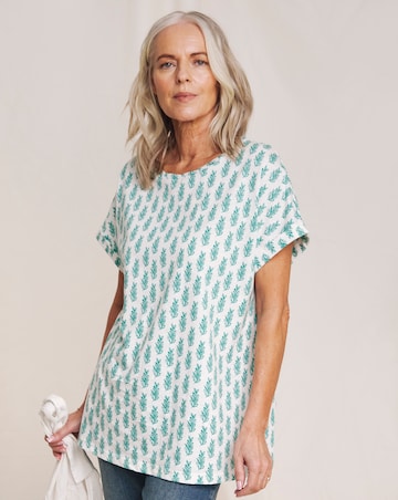 Julipa Pure Cotton Turn Back T-Shirt