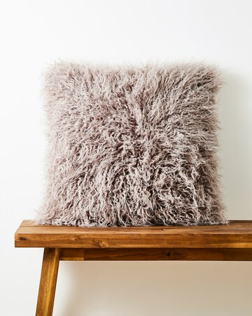 Mongolian Faux Fur Cushion