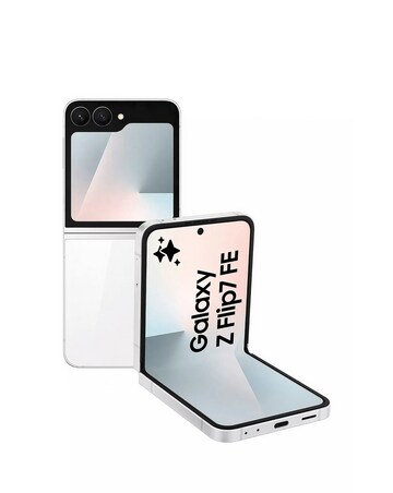 Samsung Galaxy Z Flip7 FE 256GB 5G - White - Galaxy AI